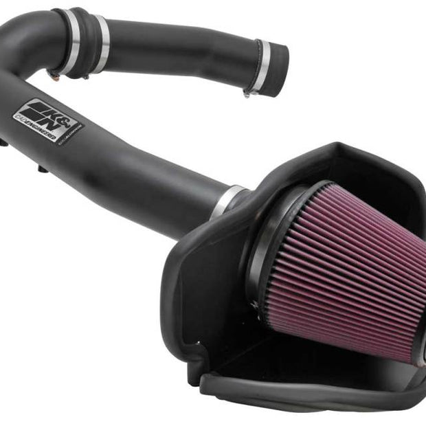 K&N High Flow Performance Intake Kit for 2011-2014 Jeep Grand Cherokee 3.6L V6 and 2011 Dodge Durango 3.6L V6 - Part Number 77-1560KTK