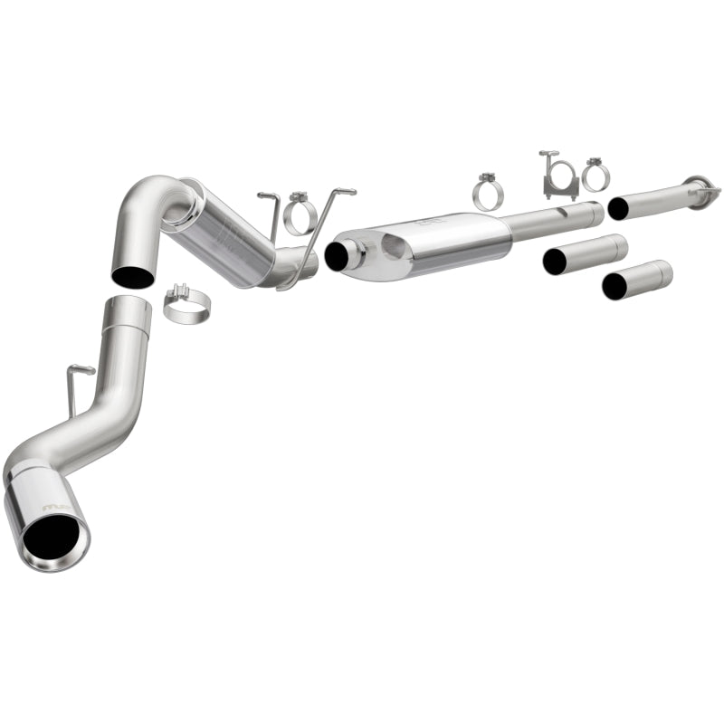 MagnaFlow Street Series Stainless Steel Cat-Back Exhaust System for 2011-2014 Chevy Silverado 2500 HD with 6.0L Engine (Part #19026)