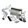 Banks Power 91-95 Jeep 4.0L Wrangler Monster Exhaust System with 2.5-inch Stainless Steel Tailpipe and Polished Turn-Down Tip