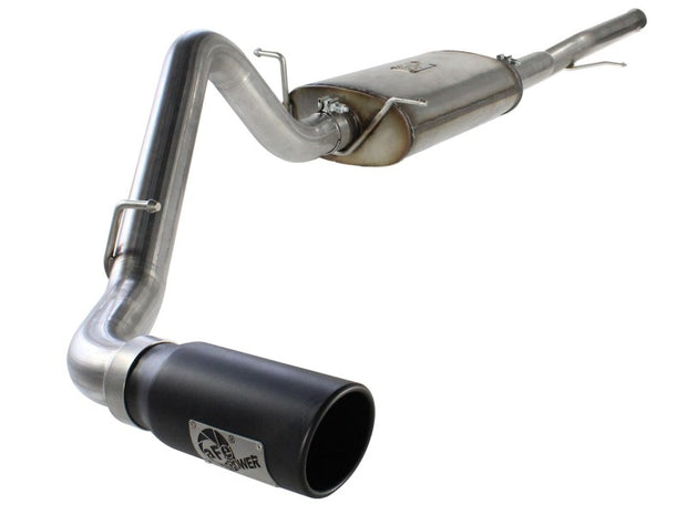 aFe MACH Force XP Cat-Back Exhaust System for GM Silverado/Sierra 1500 with Black Tip - Part #49-44038-B