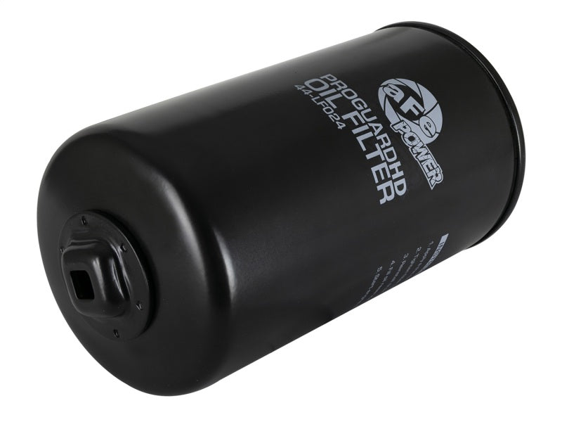 aFe ProGuard D2 Oil Filter Part Number 44-LF024 for Ford Super Duty 6.7L Diesel Engines