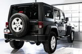 AWE Tuning Jeep Wrangler JK/JKU 3.6L Tread Edition Axle-Back Dual Exhaust with Diamond Black Tips