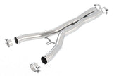 Borla 60548 X-Pipe for 2014-2019 Chevrolet Corvette Stingray, Grand Sport, Z06 – 2.75 Inch Performance Exhaust Merge X-Pipe