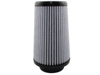 aFe MagnumFLOW Universal Air Filter with Pro DRY S Media - 3.5 in Flange x 6 in Base x 4.75 in Top x 9 in Height