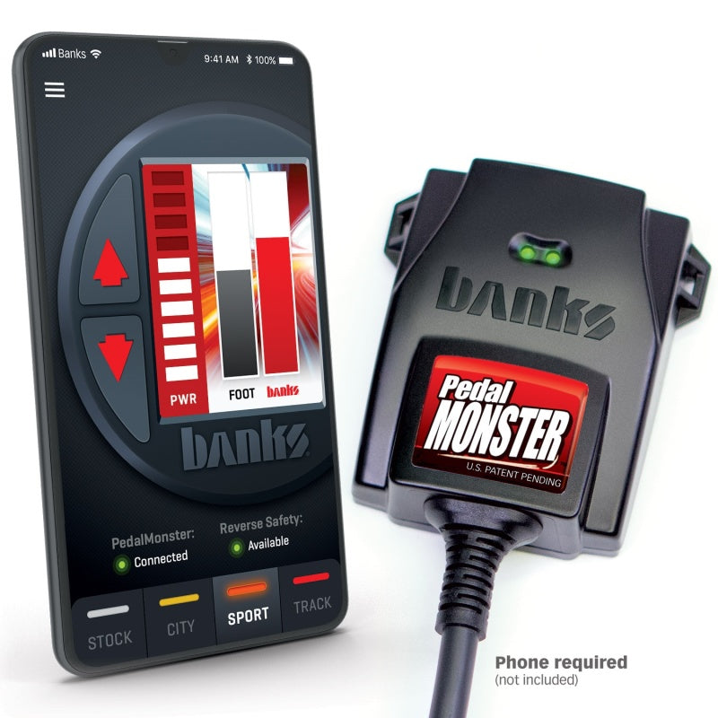 Banks Power PedalMonster Kit (Part Number 64320) for Aptiv GT 150 – Advanced Throttle Response Controller with Bi-Directional Data & Safety Features