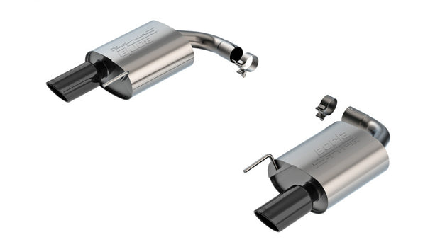 Borla 2024-2025 Ford Mustang EcoBoost 2.3L S-Type Axle-Back Exhaust with Black Chrome Tips