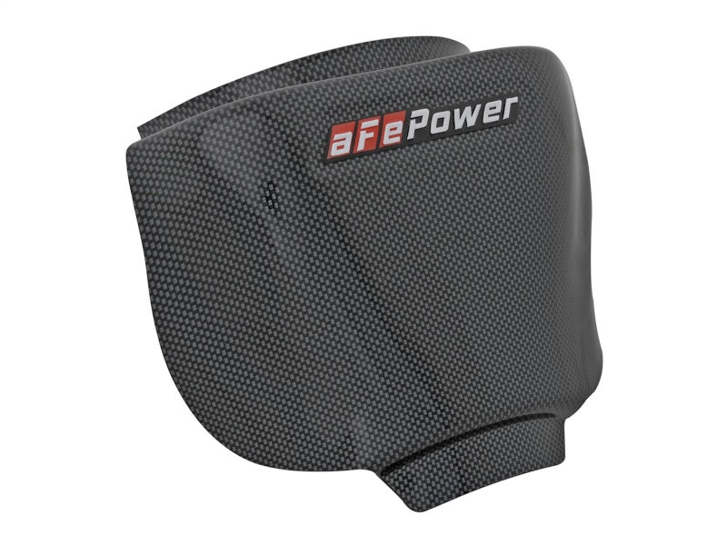 aFe MagnumFORCE Intake Rain Shield for 2015-2019 Dodge Challenger and Charger - Carbon Finish