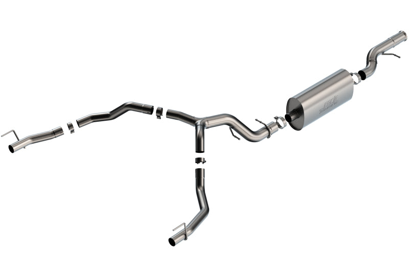 Borla 21-22 Cadillac Escalade 6.2L V8 Touring Cat-Back Exhaust System Part #140889
