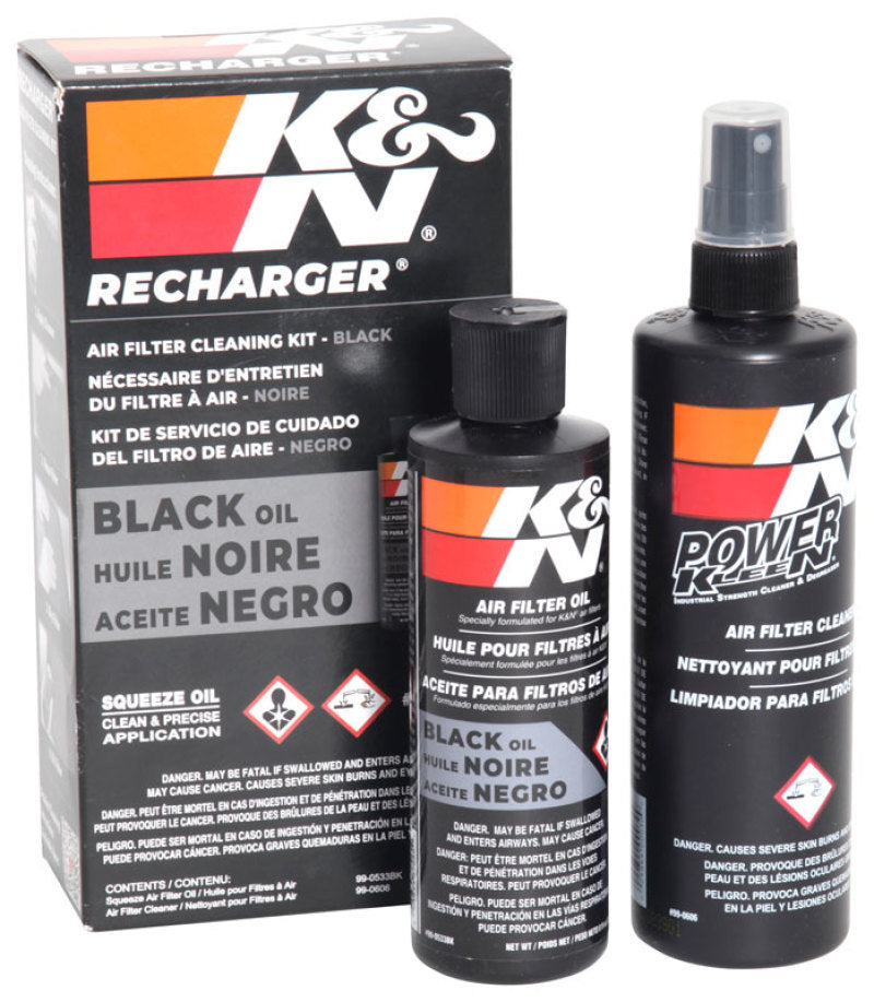 K&N Engineering 99-5050BK Recharger Kit for Oiled Cotton Air Filters