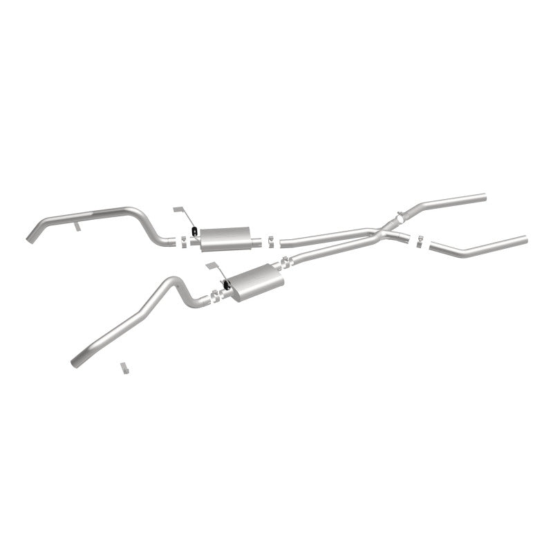 MagnaFlow Street Series Crossmember-Back Performance Exhaust System for 1970-1974 Pontiac Firebird and Chevrolet Camaro