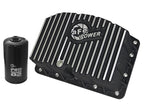 aFe Power Pro Series Engine Oil Pan for Ford Super Duty F-250/F-350 with 6.7L Power Stroke Diesel – Black with Machined Fins
