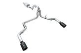 AWE Tuning 2015+ Ford F-150 0FG Dual Exit Performance Exhaust System with 5-Inch Diamond Black Tips