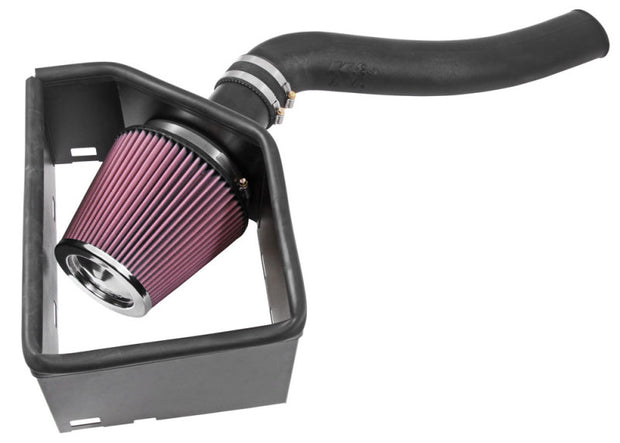 K&N Engineering 57-1571 High-Flow Cold Air Intake Kit for 2014-2015 Ram 1500 with 3.0L V6 Diesel
