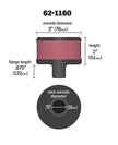K&N Engineering 62-1160 Chrome Crankcase Vent Filter for Classic and Racing Engines