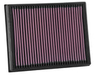 K&N Engineering 33-3086 High-Flow Reusable Air Filter for Ford Ranger 2.2L/3.2L Diesel (2019-2022)