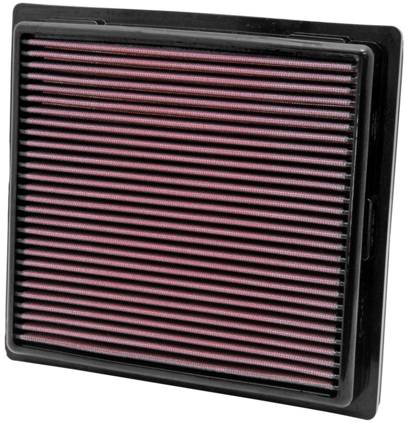 K&N Engineering Part 33-2457 High-Flow Reusable Air Filter for Jeep Grand Cherokee and Dodge Durango