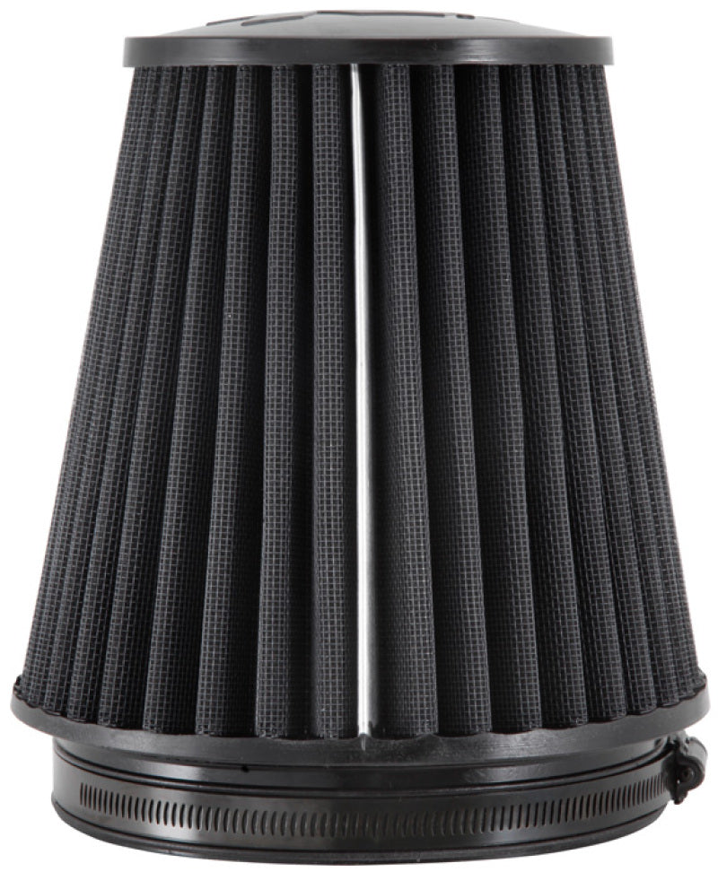 K&N Engineering RU-3101HBK Black Universal Round Tapered Air Filter - 6 Inch Flange ID
