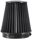 K&N Engineering RU-3101HBK Black Universal Round Tapered Air Filter - 6 Inch Flange ID