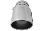 aFe Diesel Exhaust Tip Bolt-On Black Finish, 5-inch Inlet x 7-inch Outlet x 12-inch Length