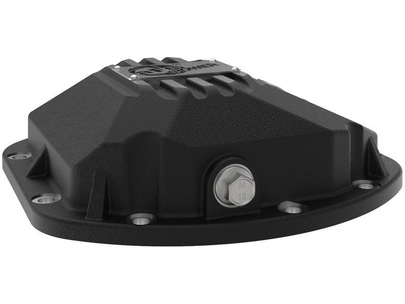 aFe Power Dana 30 Front Differential Cover for Jeep Wrangler TJ/JK 1997-2018 with Machined Fins & Synthetic Gear Oil