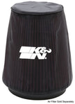 K&N Engineering Universal P Dry Charger Round Tapered Air Filter Wrap in Black (Part Number 22-8038DK)