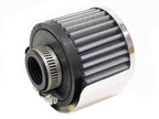 K&N Engineering 62-1511 1-Inch Flange Crankcase Vent Filter with Chrome Top and Reusable Cotton Media