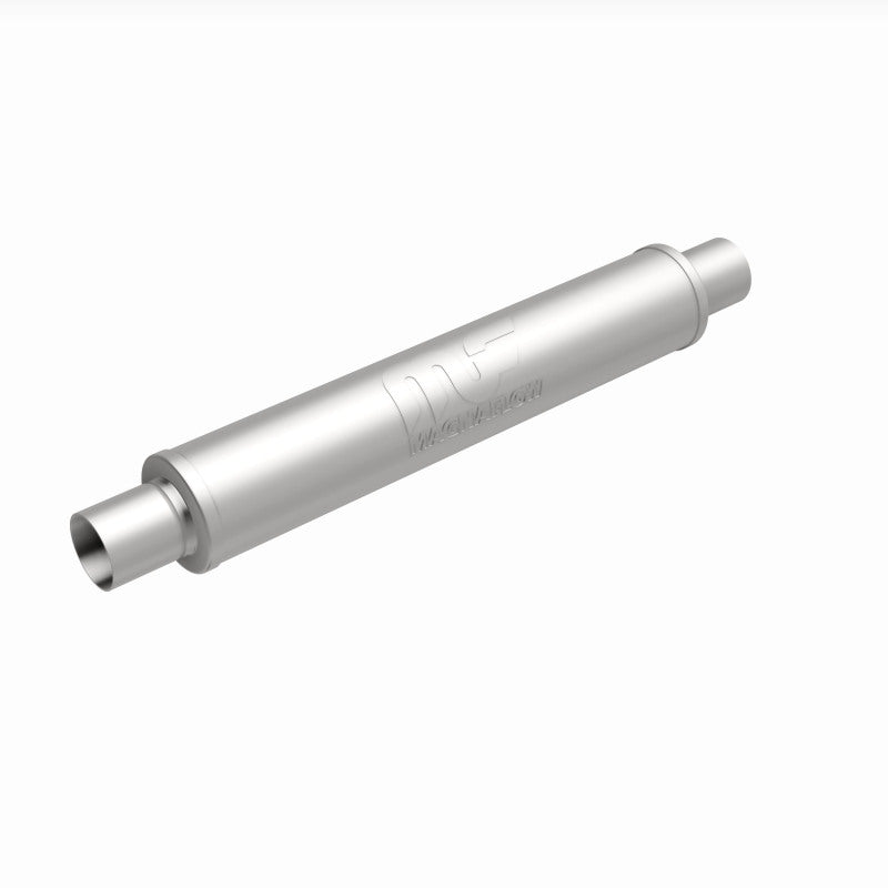MagnaFlow Part Number 10436 Stainless Steel 4-Inch Round Performance Exhaust Muffler