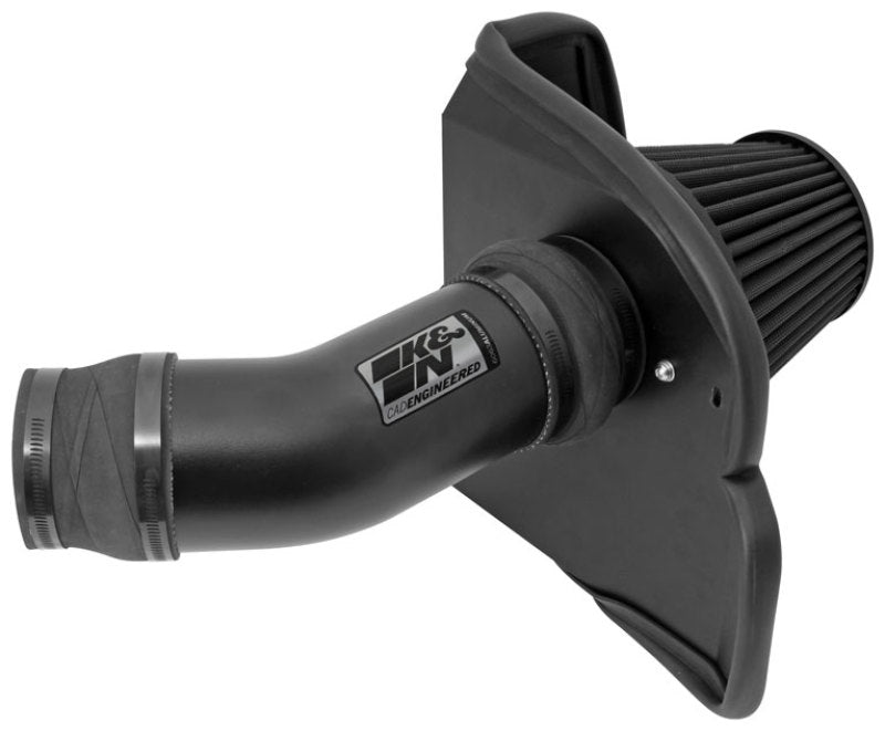 K&N Engineering Black Performance Intake Kit for 2011-2015 Dodge Challenger, 2012-2015 Dodge Charger, and Chrysler 300 V8 Models (Part #71-2545)
