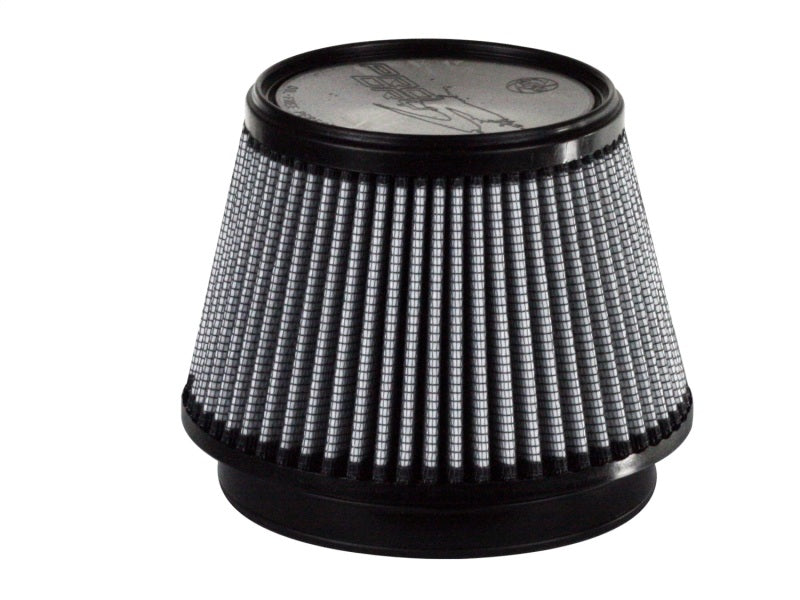 aFe MagnumFLOW Performance Air Filter with Pro DRY S Media – 6 in Front x 7-1/2 in Back x 5-1/2 in Top x 5 in Height