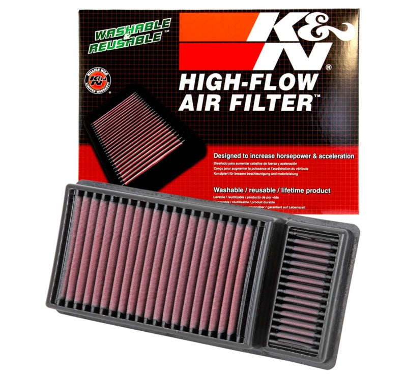K&N Replacement Panel Air Filter for 2011-2015 Ford F-250/F-350/F-450/F-550 Super Duty 6.7L V8 Diesel