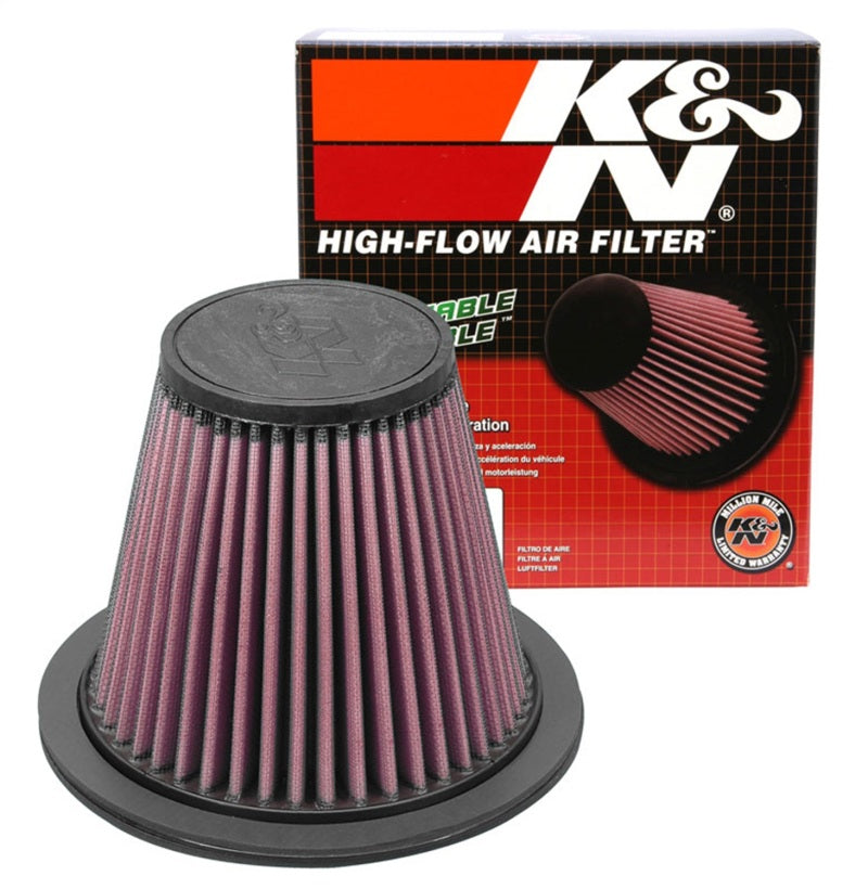 K&N Replacement Air Filter for Ford Mustang V8 4.6L (1996-2004) – High-Flow Washable & Reusable Air Filter Part E-0945