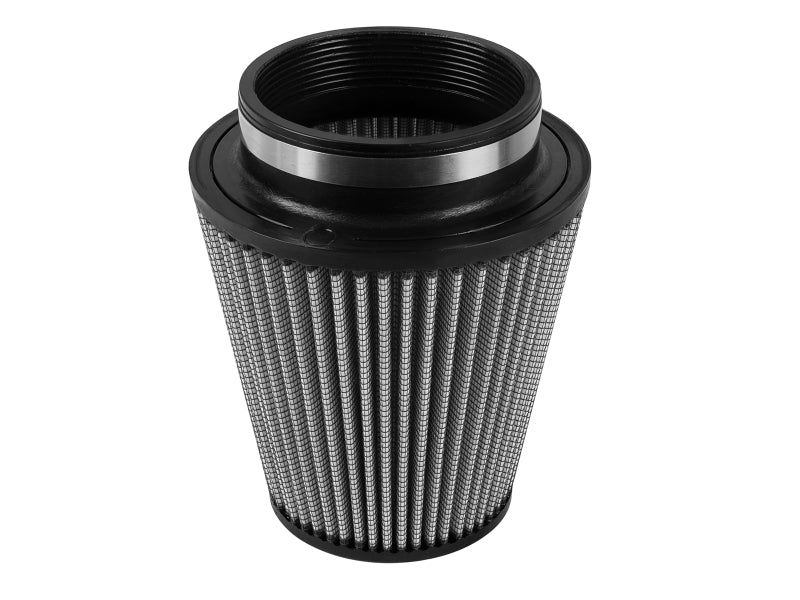 aFe Magnum FLOW Pro Dry S Replacement Air Filter 4.5in x 7in for Optimal Engine Performance