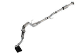 Borla F-150 2021-2022 3-Inch into Dual 2.25-Inch ATAK Cat-Back Exhaust System with Black Chrome Tips - Part #140872BC
