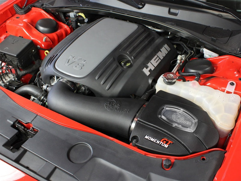 aFe Momentum GT Pro Dry S Stage-2 Cold Air Intake System for Dodge Challenger and Charger R/T V8 5.7L HEMI (2011-2015)