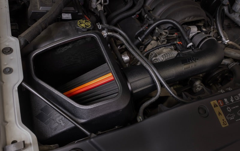 K&N Engineering NextGen Cold Air Intake System for Chevrolet Silverado 1500 V8 5.3L/6.2L with DryFlow Filter