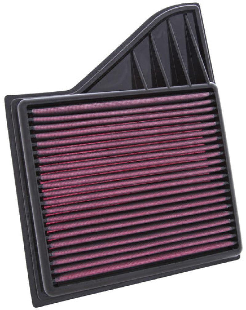 K&N Engineering 33-2431 High-Flow Drop-In Air Filter for Ford Mustang GT 4.6L V8