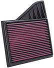 K&N Engineering 33-2431 High-Flow Drop-In Air Filter for Ford Mustang GT 4.6L V8