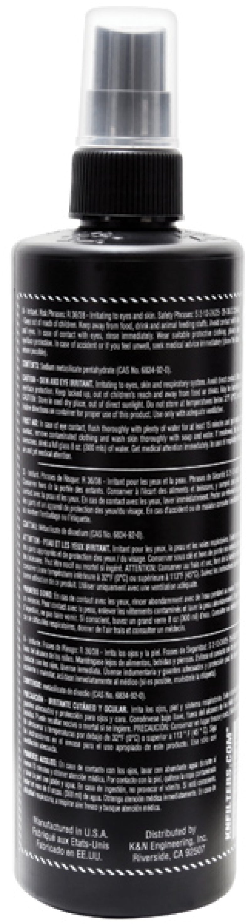 K&N Engineering 99-0606 Air Filter Cleaner - 12 oz Pump Spray for Cotton Air Filters