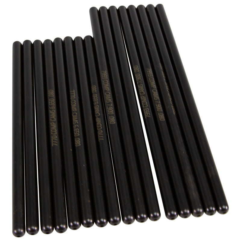 COMP Cams 8720-16 Hi-Tech 0.080 Inch Wall Pushrod Set for Dodge 5.7L and 6.1L HEMI Engines
