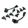 DeatschWerks 35U-01-0060-8 Set of 8 630cc/min Fuel Injectors for Chevrolet Silverado/Sierra 00-06