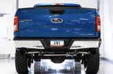 AWE Tuning 2015+ Ford F-150 0FG Dual Exit Performance Exhaust System with 5-Inch Diamond Black Tips