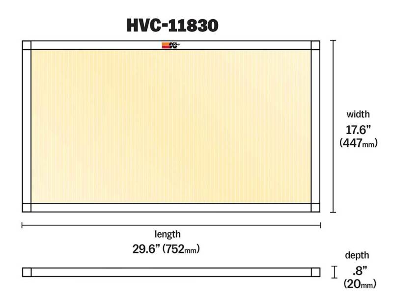 K&N HVAC Filter 18 x 30 x 1 - Reusable Washable Pleated Synthetic Air Filter for Home HVAC Systems