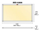 K&N HVAC Filter 18 x 30 x 1 - Reusable Washable Pleated Synthetic Air Filter for Home HVAC Systems