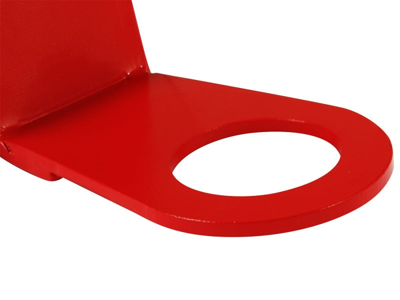 aFe Control Rear Tow Hook for Chevrolet Corvette C6 (2005-2013) - Red Finish