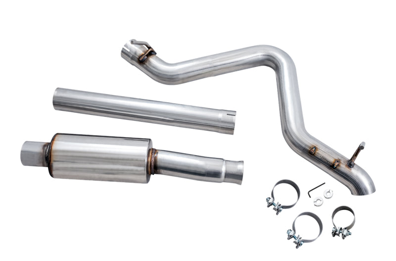 AWE Tuning Jeep Gladiator JT 3.6L Tread Edition Cat-Back Exhaust with Diamond Black Tips