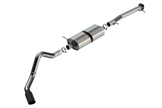 Borla T-304 Stainless Steel S-Type Cat-Back Exhaust System for 2020-2025 Chevrolet Silverado 2500/3500 and GMC Sierra 2500/3500 6.6L V8, Crew Cab with Standard Bed