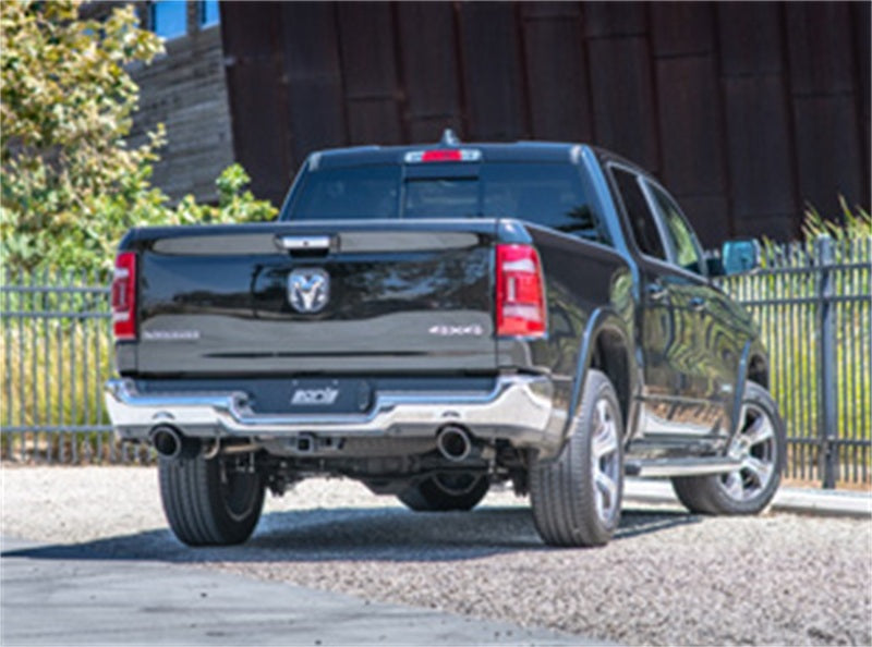 Borla Touring Cat-Back Exhaust System for 2019-2026 Ram 1500 5.7L V8 with Black Chrome Tips — Model 140758BC
