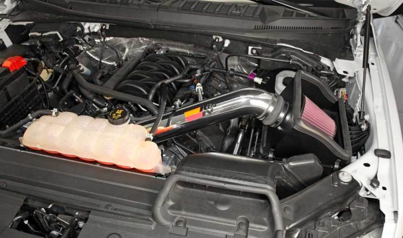 K&N Engineering 77-2591KP Cold Air Intake System for 2015-2016 Ford F-150 5.0L V8 F/I