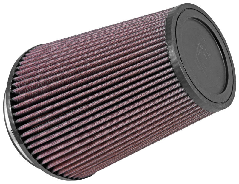 K&N Engineering RU-2805XD Universal Clamp-On Air Filter – 5-inch Flange, 8-inch Height, Designed for Off-Road Vehicles