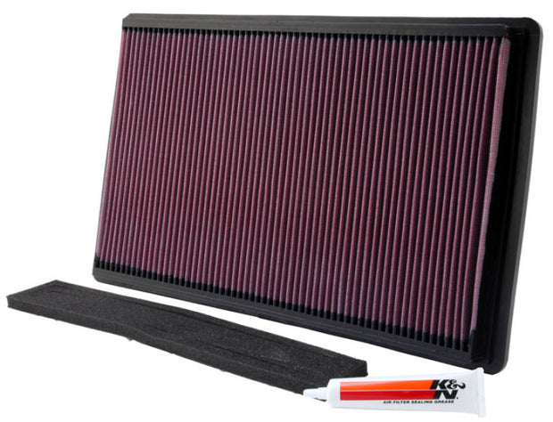 K&N Replacement Air Filter for Chevrolet Corvette 5.7L 1990-1996 and Pontiac Firebird 5.7L 1996-1997 – Part Number 33-2035